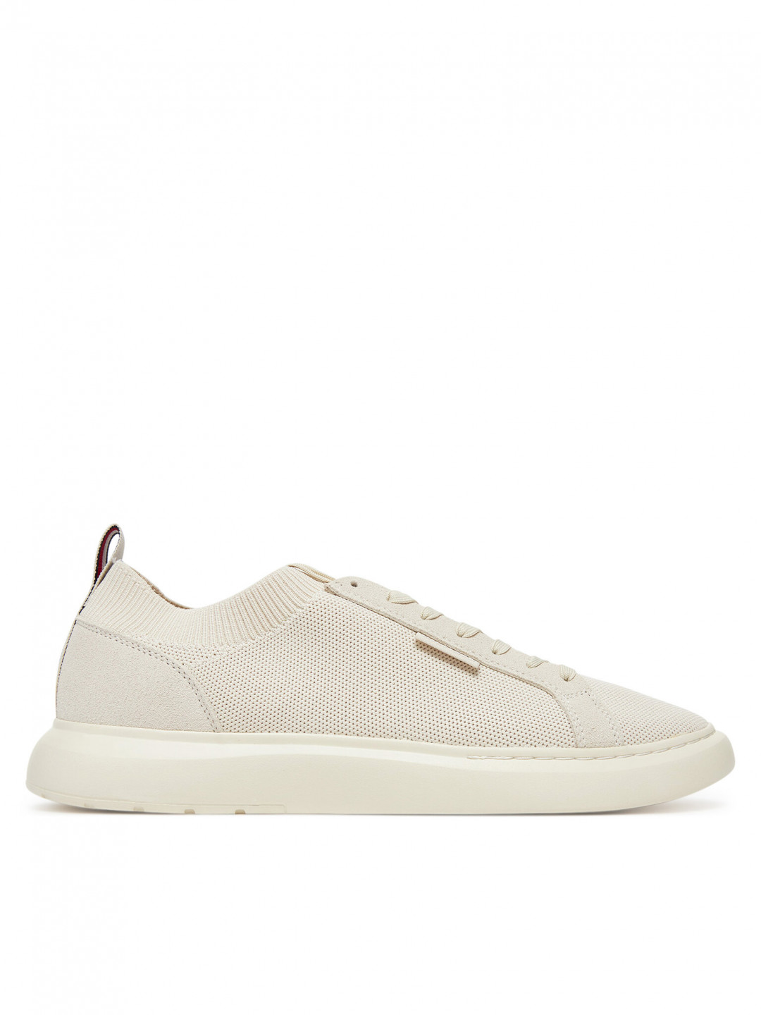 Tommy Hilfiger Sneakersy Light Cupsole Knit Seasonal FM0FM05403 Béžová